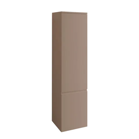 LAUFEN PRO S высокий шкаф 350x335x1650 мм, 1 дверца, петли слева, 4 стеклянные полки, цвет капучино (НЕ производится!)