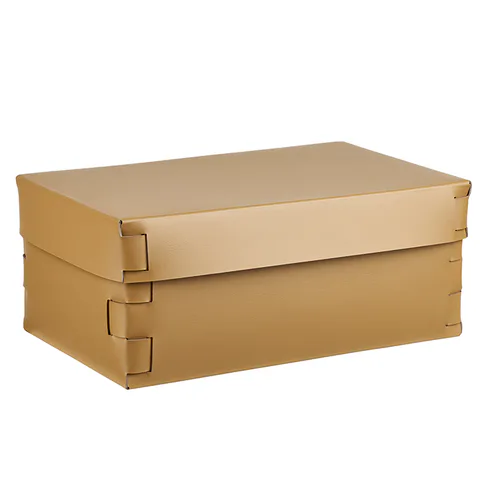 Colombo Adj Коробка Snob, 32x20H13,5 см, цвет: горчичный/оливковый