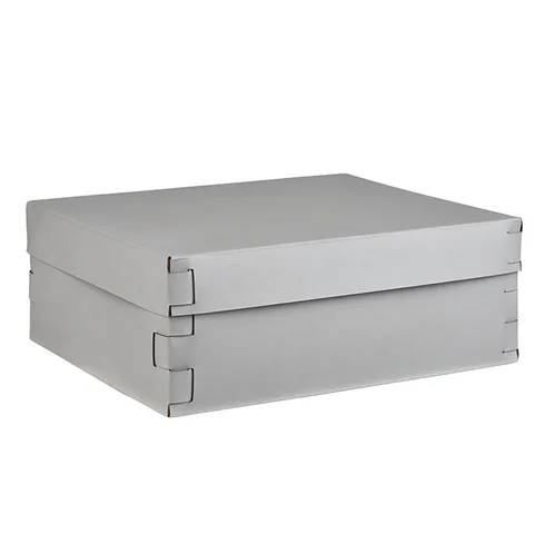 Colombo Adj Коробка Snob, 36x30H13,5 см , цвет: устричный/пепельная роза