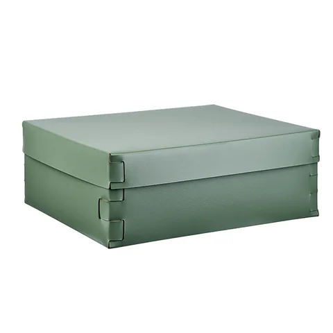 Colombo Adj Коробка Snob, 36x30H13,5 см , цвет: эвкалипт/небесный