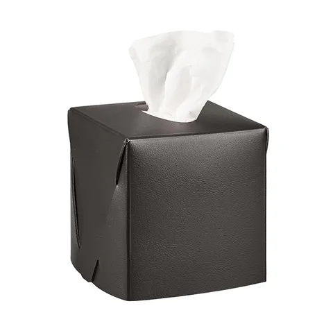 Colombo Adj Салфетница Kleenex, 12x12H12 см, цвет: шоколад/капучино