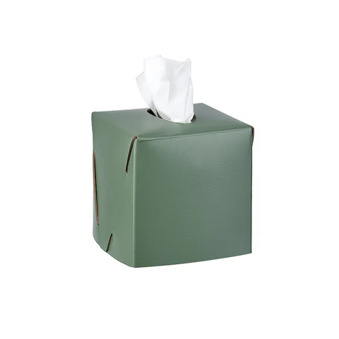Colombo Adj Салфетница Kleenex, 12x12H12 см, цвет: эвкалипт/небесный