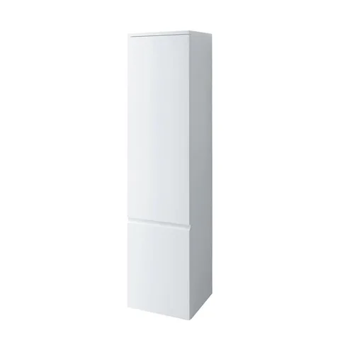 LAUFEN PRO S Высокий шкафчик , 350x335x1650 мм, 1 дверка,4 стеклянные полочки, петли справа, цвет белый матовый