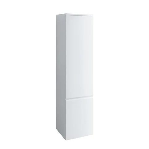 LAUFEN PRO S Высокий шкафчик , 350x335x1650 мм, 1 дверка,4 стеклянные полочки, петли слева, цвет глянцевый белый