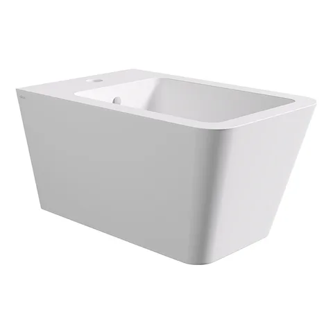 Alice Hide Биде Square 55х35, подвесное, белый матовый