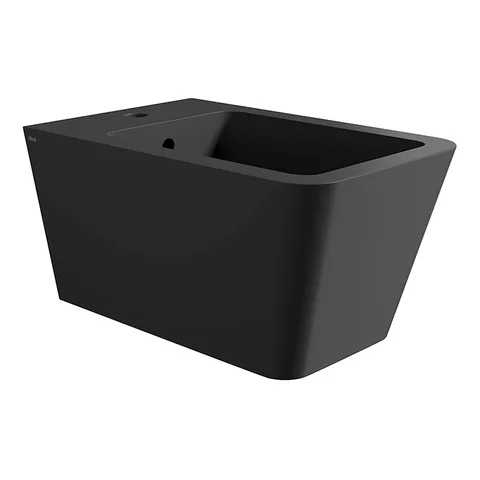 Alice Hide Биде Square 55х35, подвесное, чёрный матовый