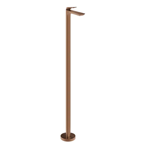 GESSI  VENTAGLIO Внешняя часть напольного смесителя для раковины, цвет: Copper Brushed PVD
