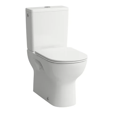 LAUFEN Lua Унитаз моноблок 650х360х420 мм,слив универсальный, смыв безободковый,  для бачка 8.2708.1/2/3, цвет белый глянец