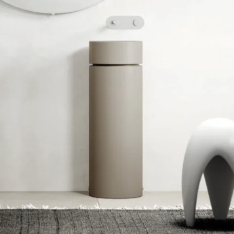 Kerasan  Oke Раковина накладная круглая 30хH15 см, без отв под смеситель, цвет: nocciola matte (СО склада продаем с колонной 5570/5572)