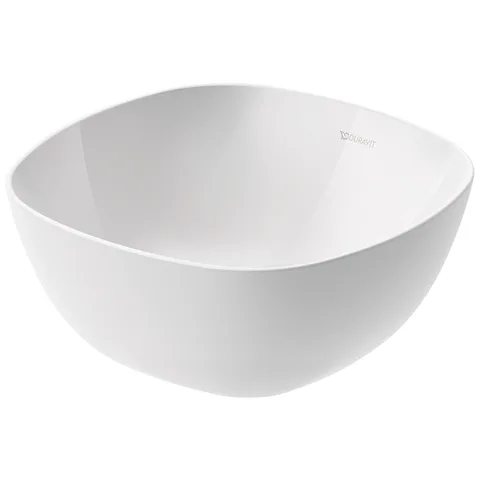 Duravit Aurena Раковина накладная 350 x 350 мм, без отв под смеситель,  сифон,Цвет: Белый глянец+HygieneGlaze