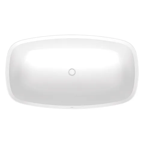 Duravit Aurena Ванна свободностоящая 1600 x 900 мм, из материала DuroCast Plus,в компл сливной гарнитур  ,Цвет: Белый матовый