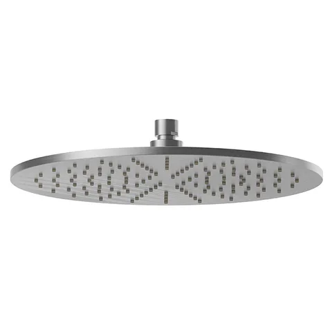 Newform X-Steel 316 Верхний душ, d300 мм, H 8 мм, без кронштейна, G1/2" , цвет: нержавеющая сталь