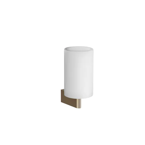 GESSI Origini Стакан настенный белый/Finox Brushed Nickel