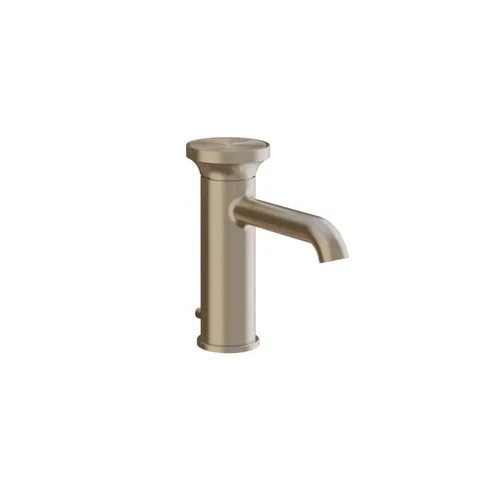 GESSI Origini Смеситель для раковины c донным клапаном, с отделочной вставкой, цвет Finox Brushed Nickel