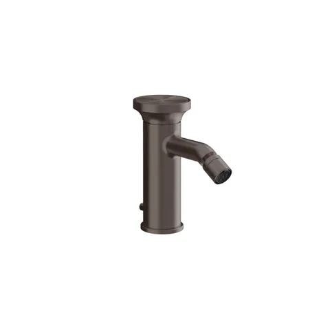 GESSI Origini Смеситель для биде с донным клапаном, в компл с отделочн вкладкой., цвет: Black Metal Brushed PVD
