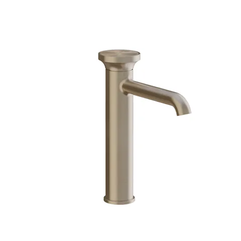 GESSI ORIGINI Смеситель для раковины H=247мм однорычажный, в компл с отделочной вставкой, цвет Finox Brushed Nickel