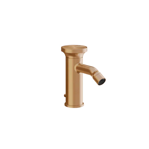 GESSI Origini Смеситель для биде с донным клапаном, в компл с отделочн вкладкой., цвет: Warm Bronze Br. PVD