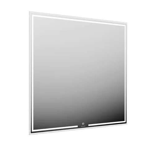 Kerama Marazzi Зеркало MIO прямоугольное с диммером 90, белое