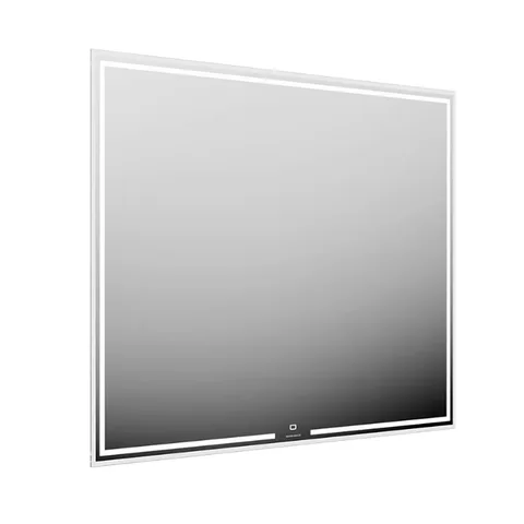 Kerama Marazzi Зеркало MIO прямоугольное с диммером 100, белое