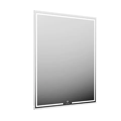 Kerama Marazzi Зеркало MIO прямоугольное с диммером 70, белое