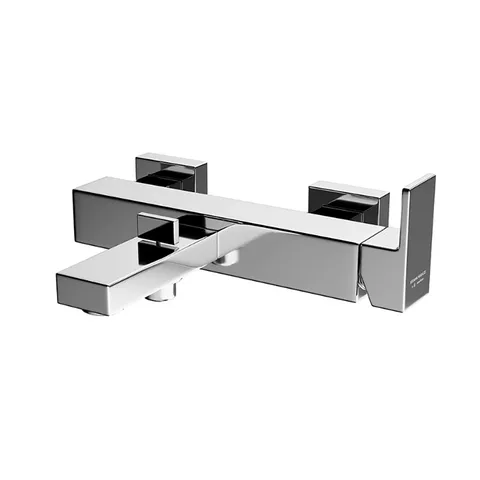 Kerama Marazzi Смеситель для ванны FUTURA настенный с переключением ванна/душ, без лейки, цвет хром (Снижены цены)