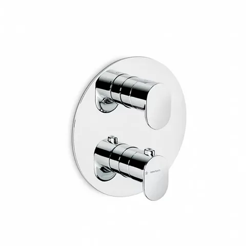 Kerama Marazzi Встраиваемый термостатический смеситель для душа OLE с регулировкой температуры, цвет хром