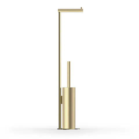 Decor Walther BAR SBK Стойка WC (ерш и держатель т/б), цвет  золото матовое