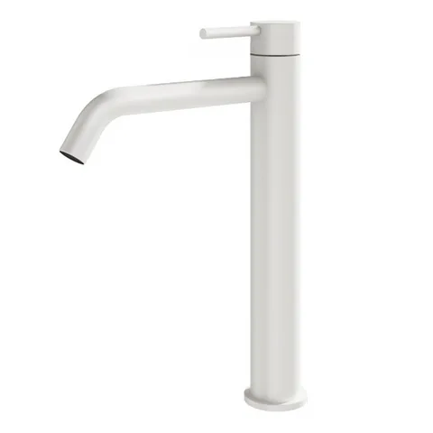 Plumberia Selection IXO Смеситель высокий для раковины h285 mm без д/к, белый матовый