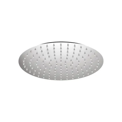 Plumberia Selection Верх. душ d.250 из нерж.стали,встроенный клапан безопасности, поворот.крепление, антикальций, 2мм, хром