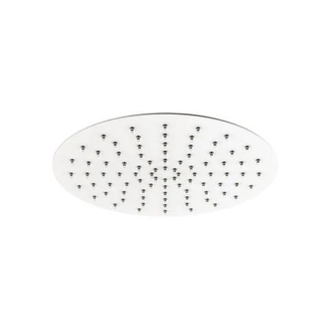 Plumberia Selection Верх. душ d.250 из нерж.стали,встроенный клапан безопасности, поворот.крепление, антикальций, 2мм, бел.матов.