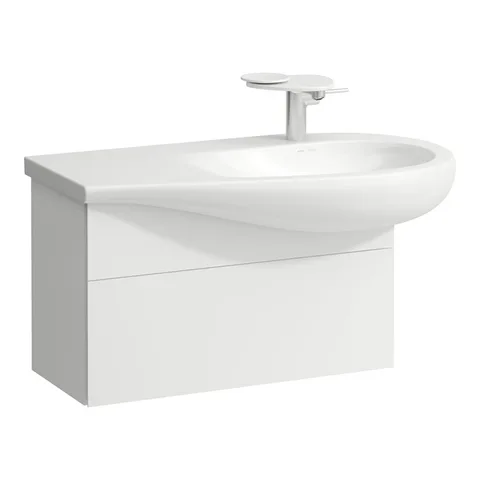 Laufen Alessi One  Тумба подвесная под раковину 814976, 730х320х340мм, с 1 ящиком, цвет: белый матовый (260)