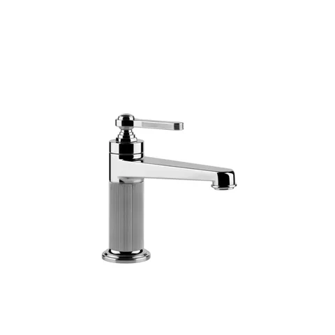GESSI VENTI20 Смеситель для раковины на 1 отверстие, однорычажный, без донного клапана, цвет хром