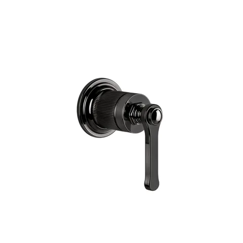 GESSI VENTI20 Смеситель встраиваемый, однорычажный, внешняя часть, цвет Black Metal PVD