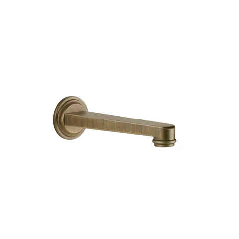 GESSI VENTI20 Излив для ванны 209 мм., настенный, цвет Antique Brass