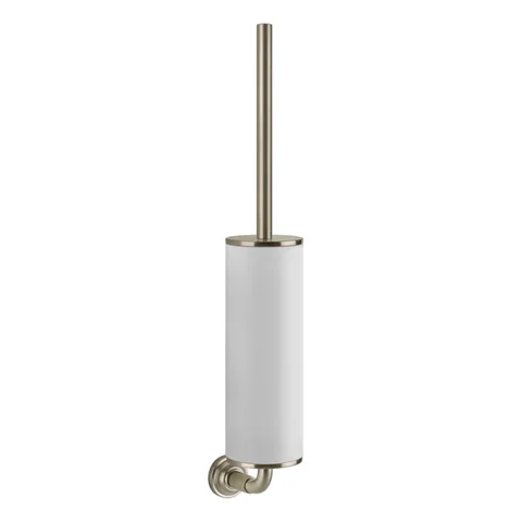 GESSI VENTI20 Ершик для унитаза подвесной, цвет белый, фурнитура Finox Brushed Nickel