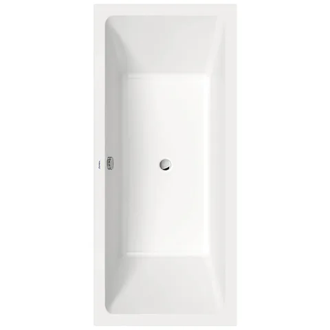 Duravit D.1 Ванна прямоугольная, встроенная, с двумя наклонами спинки, санитарный акрил (Спец.цена из наличия)