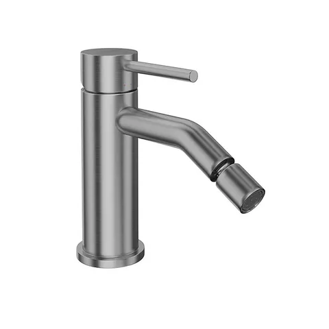 Kerama Marazzi Смеситель для биде ETERNA однорычажный, c донным клапаном 3/8”, нержавеющая сталь