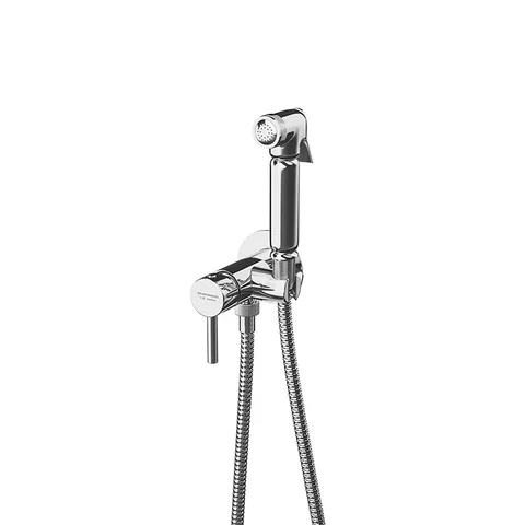 Kerama Marazzi Смеситель с гигиеническим душем NOTA  встроенного монтажа, хром
