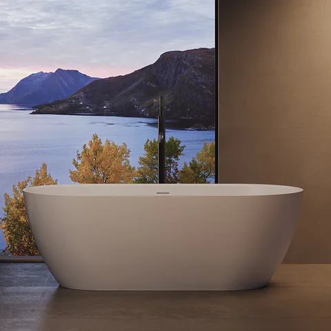 DEA DESIGN Edge Ванна 1700х800хh575 мм отдельностоящая, цвет белый