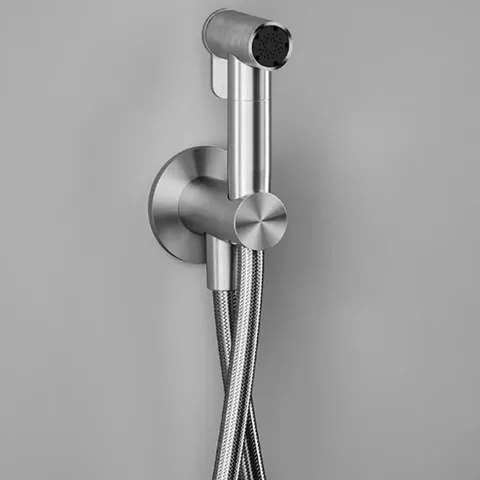 QuadroDesign Душевая программа ID022AS Гигиенический душ, цвет Brushed Stainless Steel