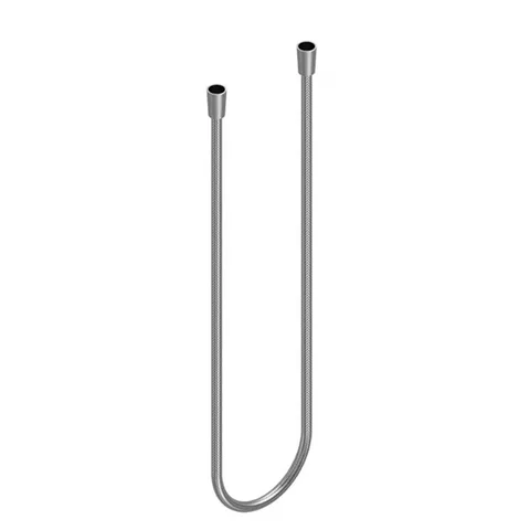 QuadroDesign Душевая программа FS051-AS Шланг 1500 мм, цвет Brushed Stainless Steel