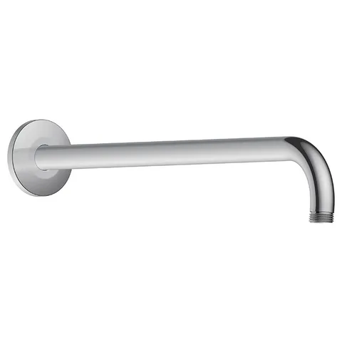 Duravit Настенный кронштейн с декоративной накладкой, 410 мм/ круглая накладка, соединительный патрубок размер DN15, хром