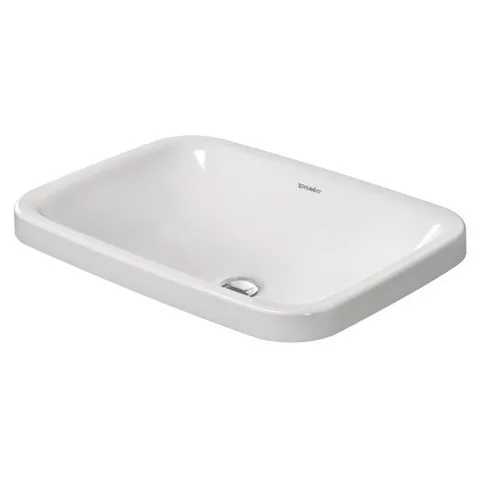 Duravit DuraStyle Раковина встр., для встраивания сверху, без перелива, без площадки под смес., 600x430мм, цвет: белый (Спец.цена из наличия)