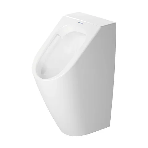 Duravit ME by Starck Писсуар Rimless 0,5л.,  подача воды сзади, с вытяжкой, сток горизонт.,с креплением (Спец.цена из наличия)