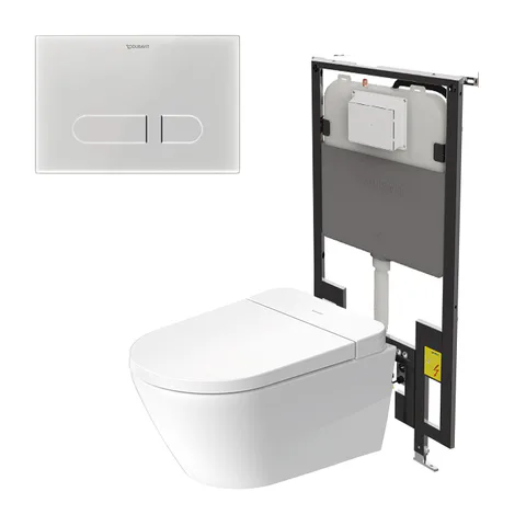 Duravit D-Neo Крышка Sensowash с возможностью подключения автосмыва, цвет белый (для унитаза 2502092096)
