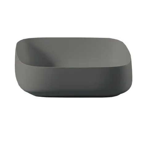 Artceram COGNAC Раковина настольная Quadro 56x41 см, цвет grigio oliva/покрытие Saniglaze