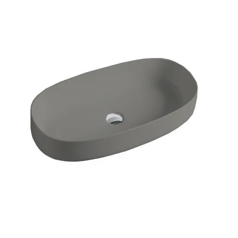 Artceram COGNAC Раковина настольная 68x35 см, цвет grigio oliva/покрытие Saniglaze
