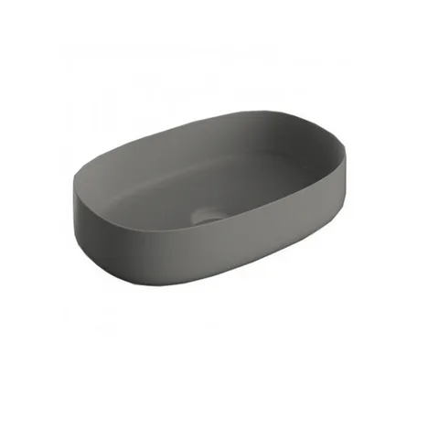 Artceram COGNAC Раковина настольная 55x35 см, цвет grigio oliva/покрытие Saniglaze