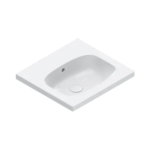 Catalano ALVEA Раковина 50x46, без отв. под смеситель, покрытие Cataglaze+, цвет белый глянцевый