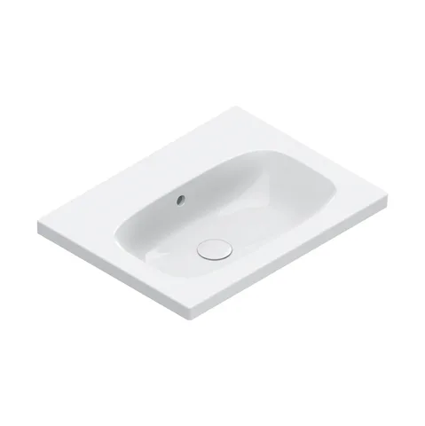 Catalano ALVEA Раковина 60x46, без отв. под смеситель, покрытие Cataglaze+, цвет белый глянцевый